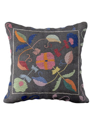 Suzani Hand Embroidered Cushion Cover - 45 x 45 cm