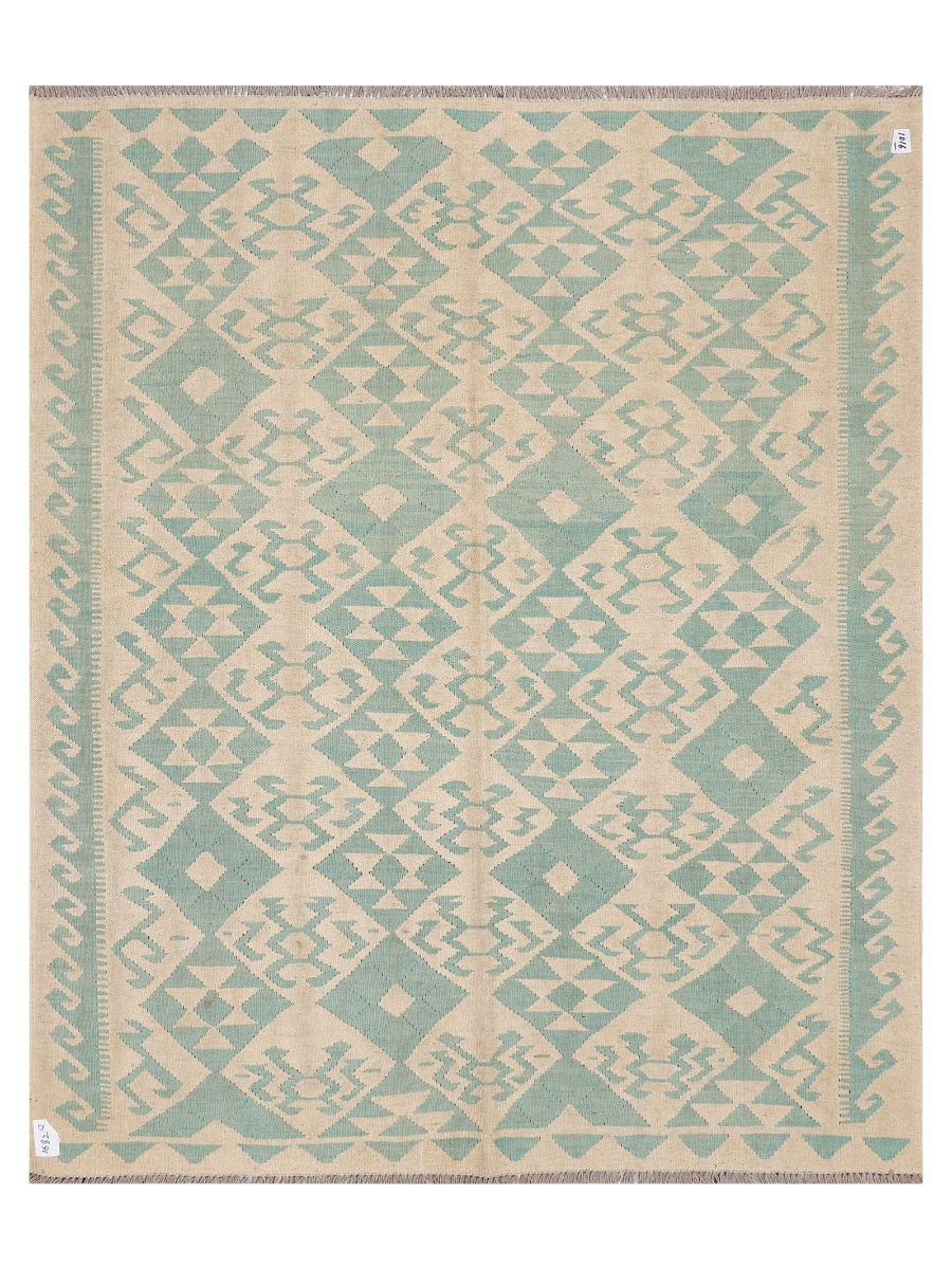 Maimana Afghanistan Kilim Accent Rug - 188 x 153 cm