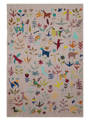 Suzani Hand Embroidered Kilim - Size: 208 x 145 cm