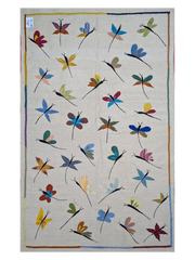 Suzani Hand Embroidered Kilim - Size: 180 x 120 cm