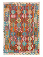 Maimana Afghanistan Kilim Area Rug - 292 x 197 cm