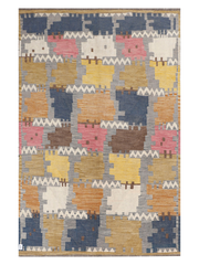 Maimana Afghanistan Kilim Area Rug - 295 x 192 cm