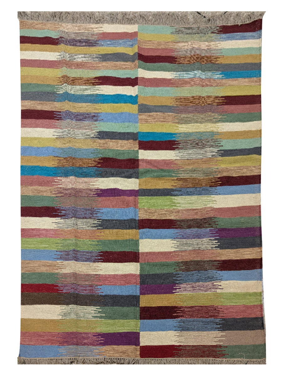 Modern Flatweave Rug - Size: 150 x 95 cm