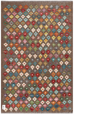 Maimana Afghanistan Kilim Accent Rug - 157 x 100 cm