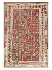 Maimana Afghanistan Kilim Area Rug - 600 x 413 cm