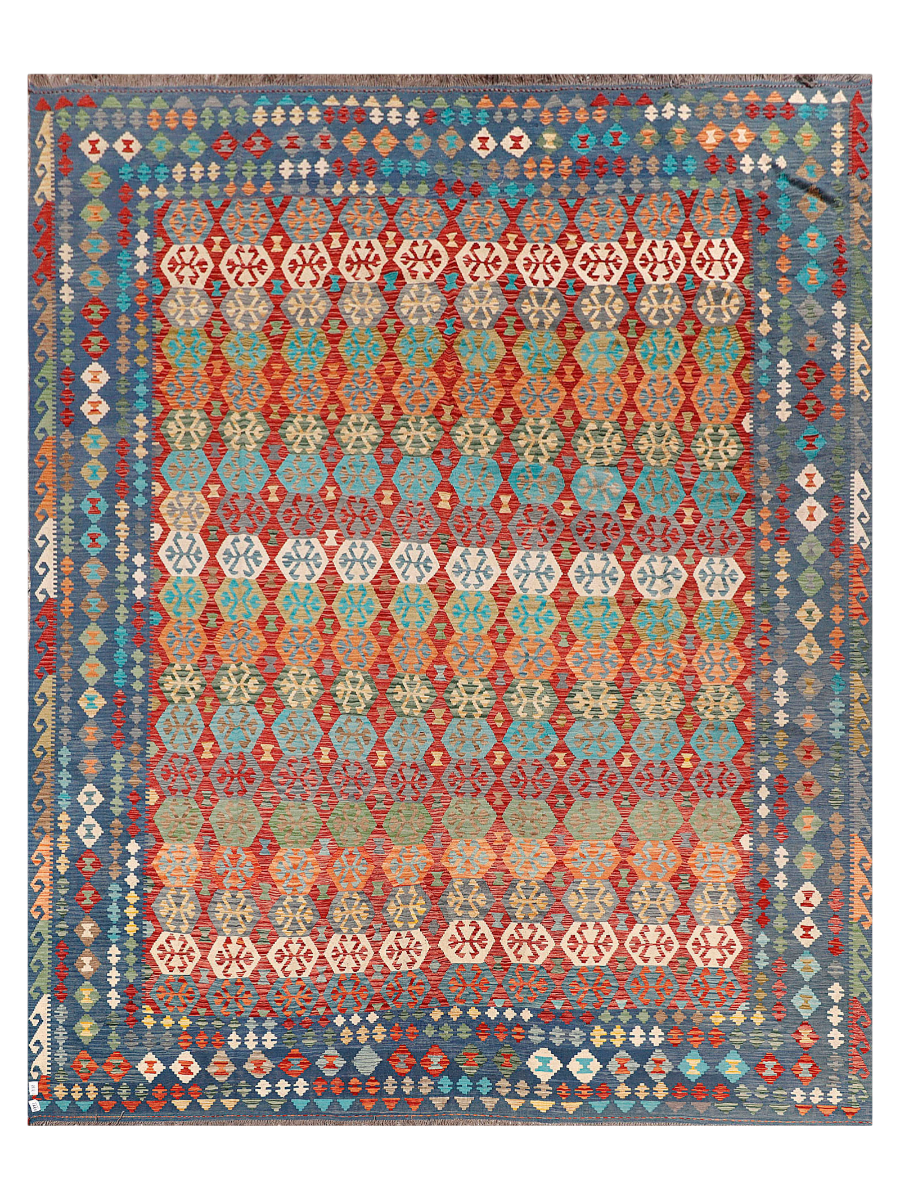 Maimana Afghanistan Kilim Area Rug - 496 x 398 cm