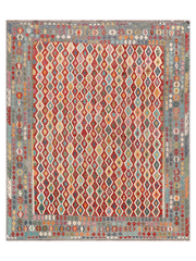 Maimana Afghanistan Kilim Area Rug - 489 x 407 cm