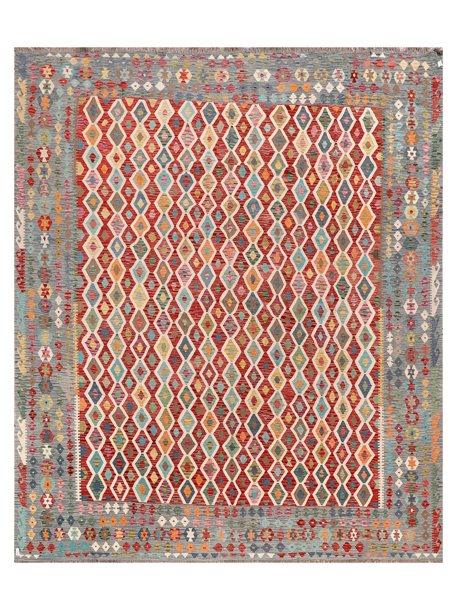 Maimana Afghanistan Kilim Area Rug - 489 x 407 cm