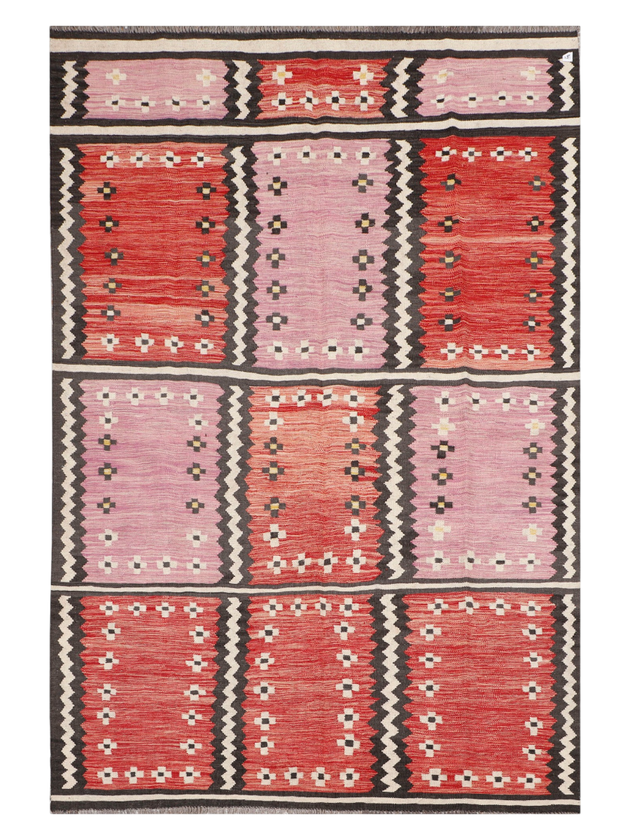 Maimana Afghanistan Kilim Area Rug - 297 x 200 cm