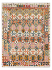 Maimana Afghanistan Kilim Area Rug - 290 x 220 cm