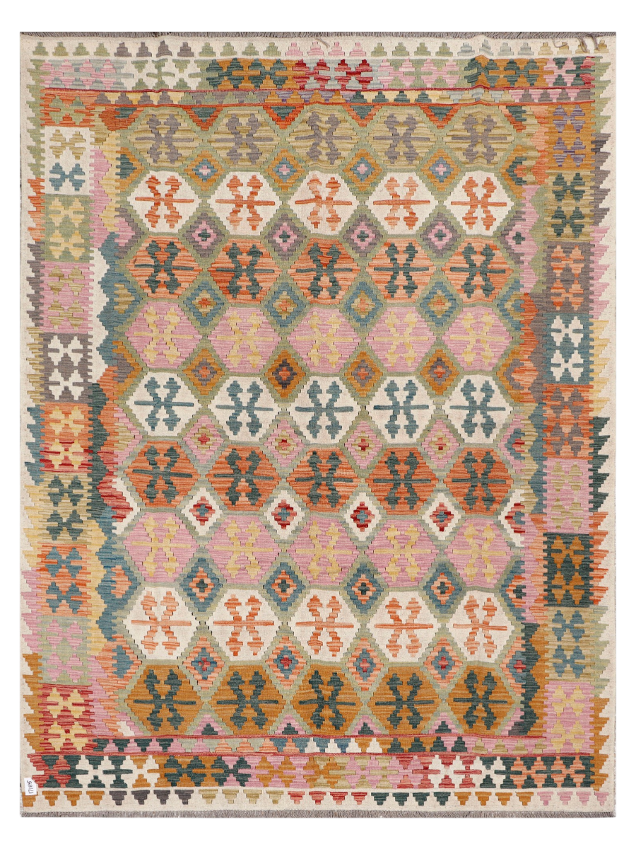 Maimana Afghanistan Kilim Area Rug - 290 x 220 cm