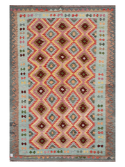 Maimana Afghanistan Kilim Area Rug - 292 x 198 cm