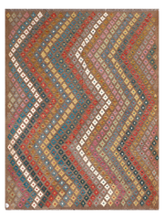 Maimana Afghanistan Kilim Area Rug - 285 x 218 cm