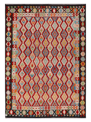 Maimana Afghanistan Kilim Area Rug - 346 x 246 cm