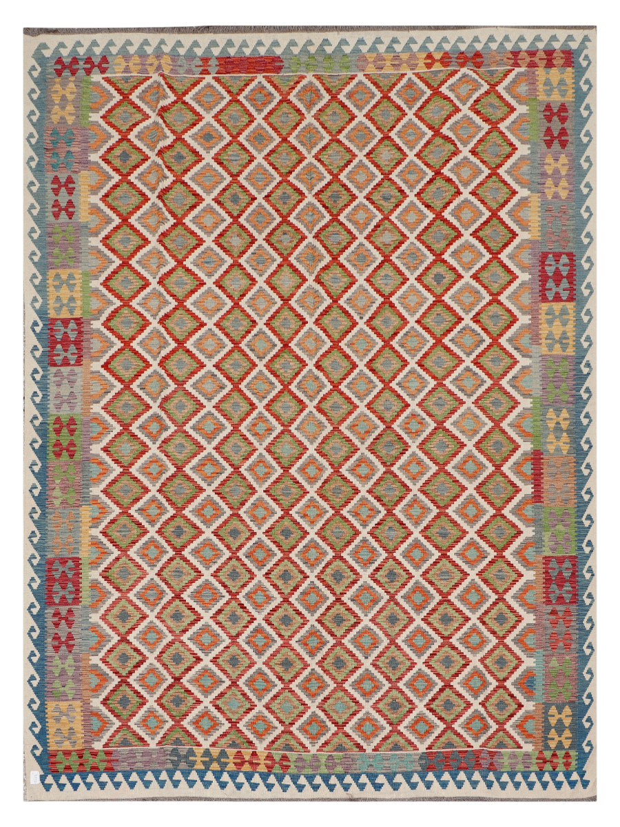 Maimana Afghanistan Kilim Area Rug - 342 x 253 cm