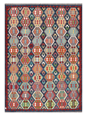 Maimana Afghanistan Kilim Area Rug - 350 x 249 cm