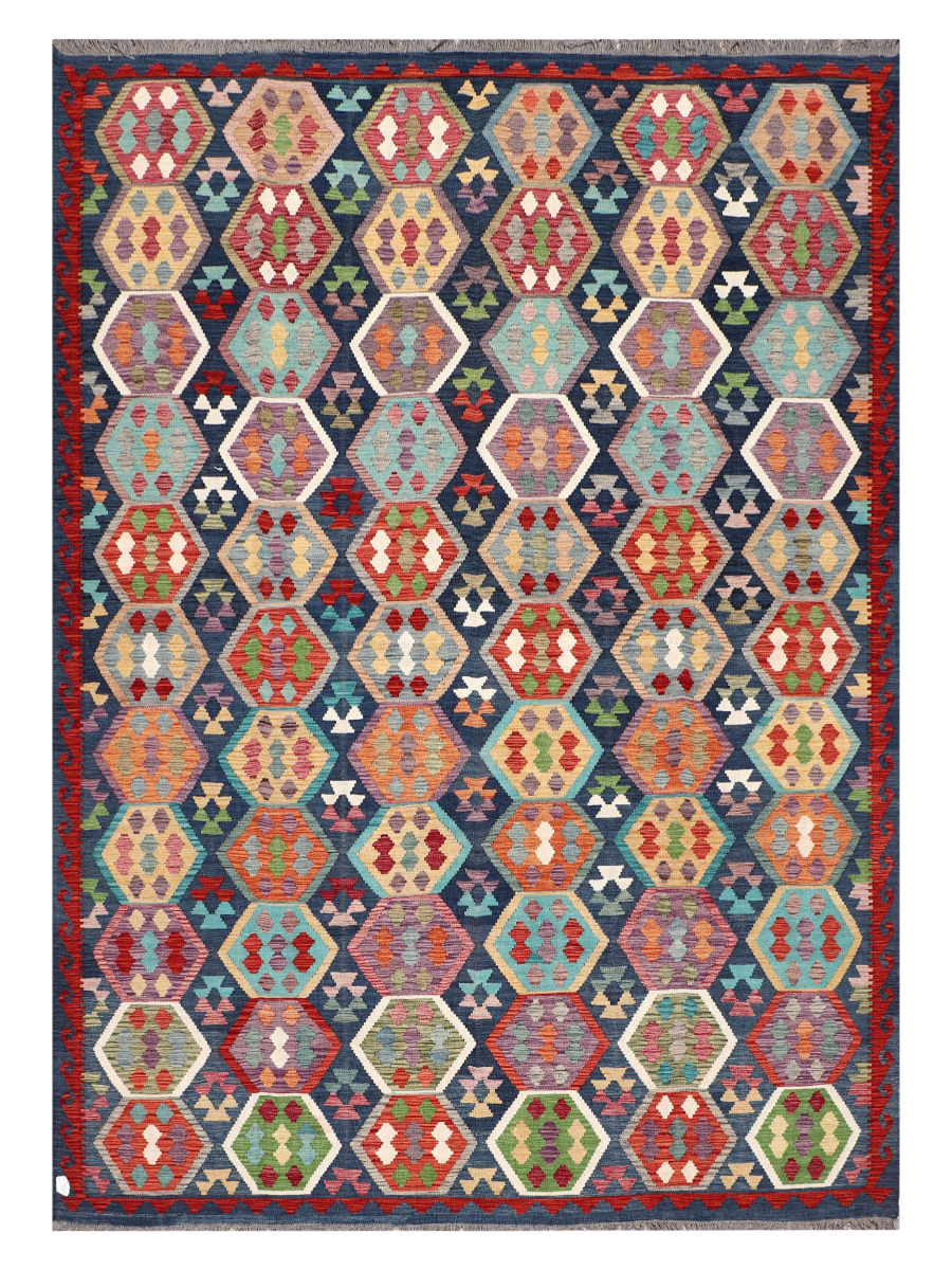 Maimana Afghanistan Kilim Area Rug - 350 x 249 cm