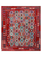 Maimana Afghanistan Kilim Area Rug - 289 x 257 cm