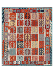 Maimana Afghanistan Kilim Area Rug - 297 x 256 cm