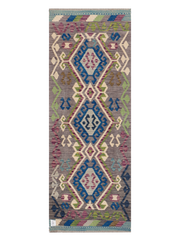 Maimana Afghanistan Kilim Runner Rug - 180 x 66 cm