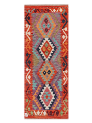 Maimana Afghanistan Kilim Runner Rug - 169 x 67 cm