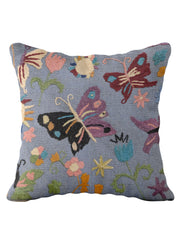 Suzani Hand Embroidered Cushion Cover - 45 x 45 cm