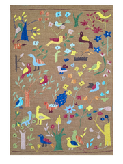 Suzani Hand Embroidered Kilim - Size: 100x 150 cm