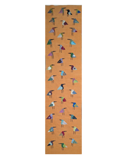 Suzani Handbestickter Kelim - Größe: 60 x 240 cm