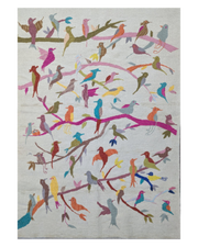 Susani handbestickter Kelim - Größe: 100x 150 cm