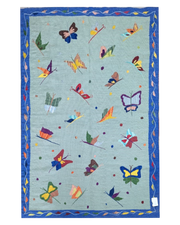 Susani Handbestickter Kelim – Größe: 180 x 120 cm