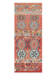 Maimana Afghanistan Kilim Runner Rug - 207 x 82 cm