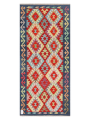 Maimana Afghanistan Kilim Runner Rug - 188 x 84 cm