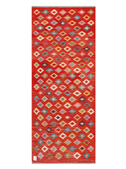 Maimana Afghanistan Kilim Runner Rug - 199 x 81 cm