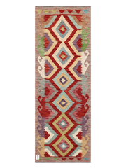 Maimana Afghanistan Kilim Runner Rug - 183 x 65 cm