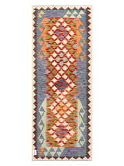 Maimana Afghanistan Kilim Runner Rug - 190 x 74 cm