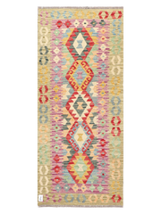 Maimana Afghanistan Kilim Runner Rug - 195 x 83 cm