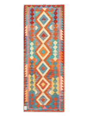 Maimana Afghanistan Kilim Runner Rug - 186 x 70 cm