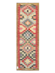 Maimana Afghanistan Kilim Runner Rug - 197 x 65 cm