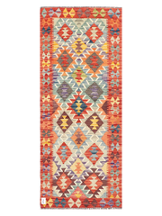 Maimana Afghanistan Kilim Runner Rug - 191 x 77 cm