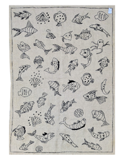 Suzani Hand Embroidered Kilim - Size: 215 x 145 cm
