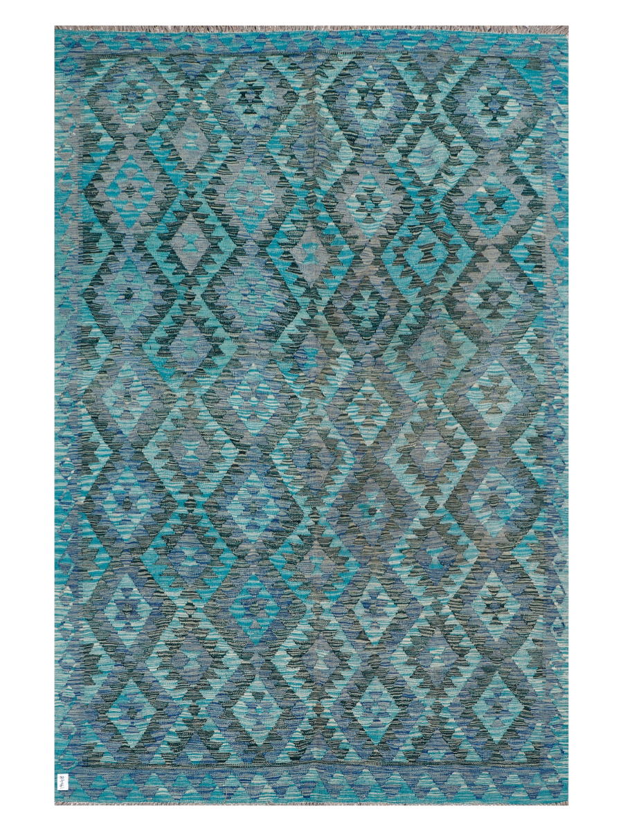 Maimana Afghanistan Kilim Area Rug - 300 x 198 cm
