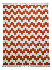 Contemporary Afghan Kilim Rug - Size: 300 x 250 cm (9'10" x 8'2")