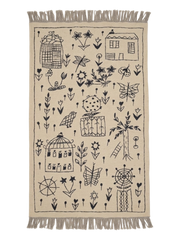 Suzani Hand Embroidered Kilim - Size: 100 x 150 cm