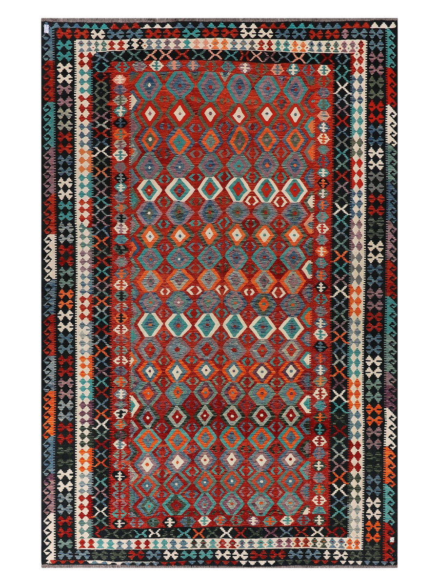 Maimana Afghanistan Kilim Area Rug - 490 x 318 cm