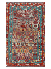 Maimana Afghanistan Kilim Area Rug - 488 x 302 cm