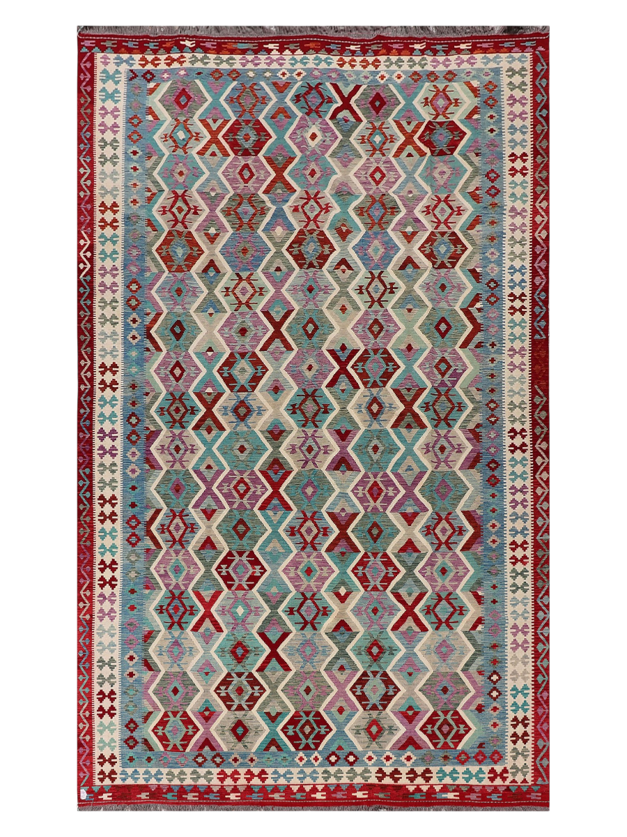 Maimana Afghanistan Kilim Area Rug - 485 x 292 cm