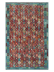 Maimana Afghanistan Kilim Area Rug - 483 x 306 cm