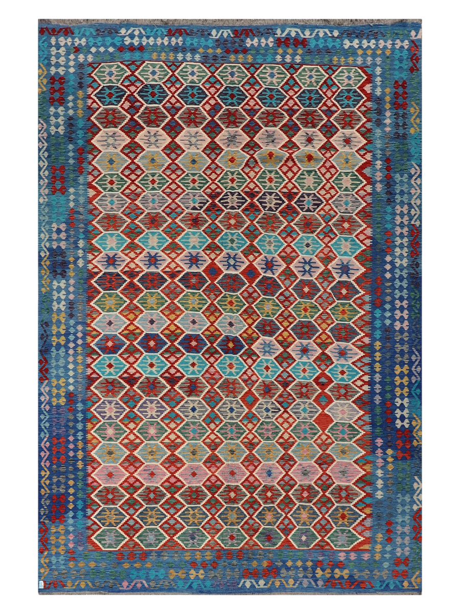 Maimana Afghanistan Kilim Area Rug - 473 x 315 cm