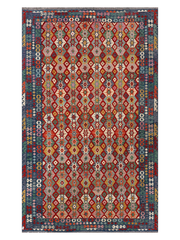Maimana Afghanistan Kilim Area Rug - 493 x 298 cm