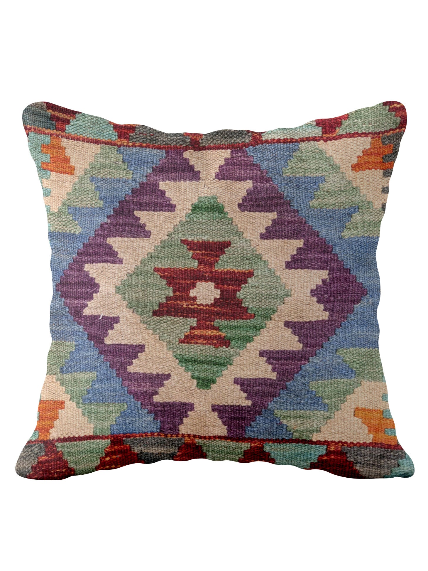 Afghan Kilim Cushion Cover - 45 x 45 cm
